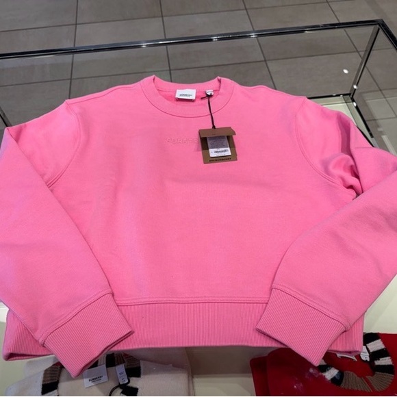 Burberry Vibrant Pink Crewneck - Picture 1 of 5